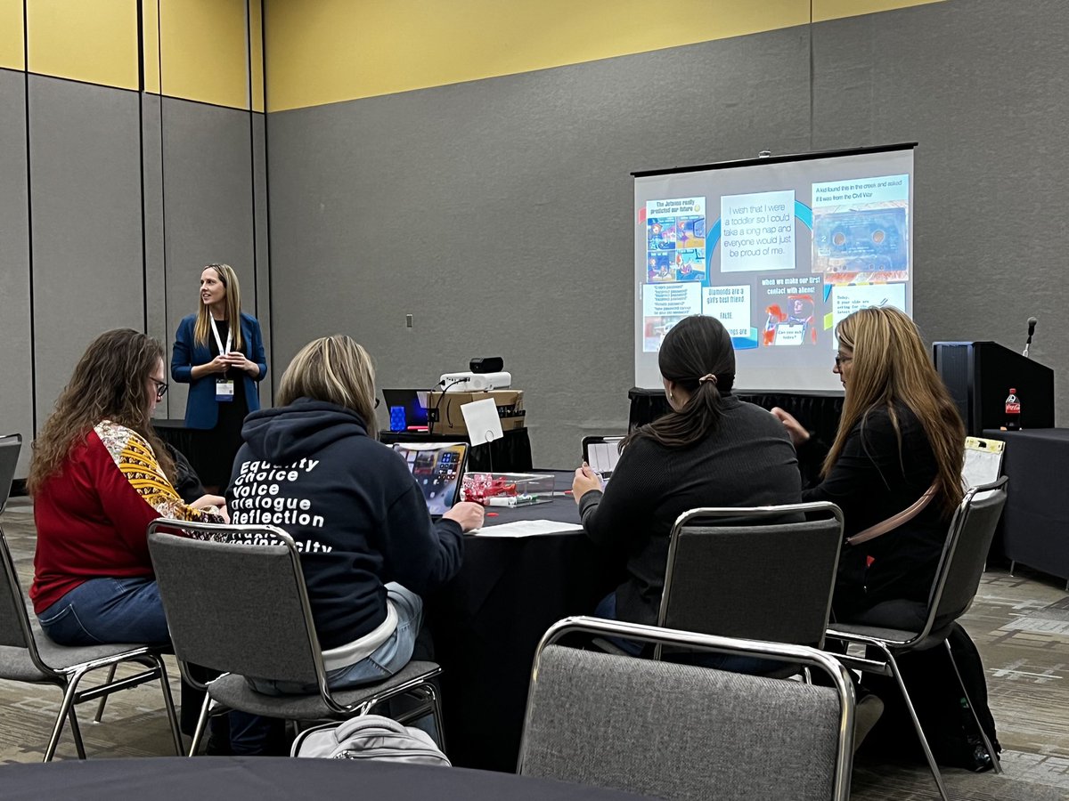 I had fun presenting about @NISEstem and @WilemonSTEAM today at @NSTA Conference! It was great to meet new educators and share! #wilemonsteam #nsta23 @WaxahachieISD #nise