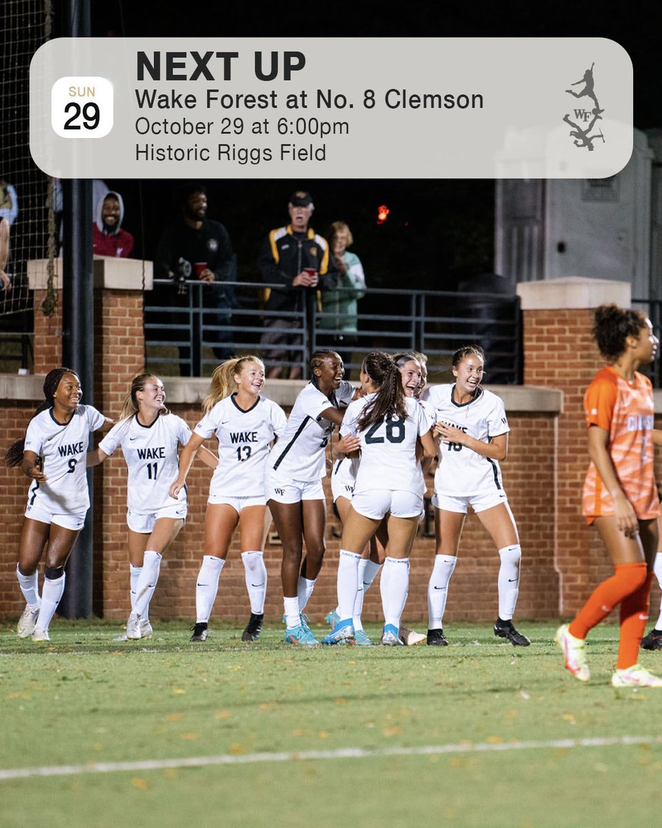 Wake Women's Soccer tweet media