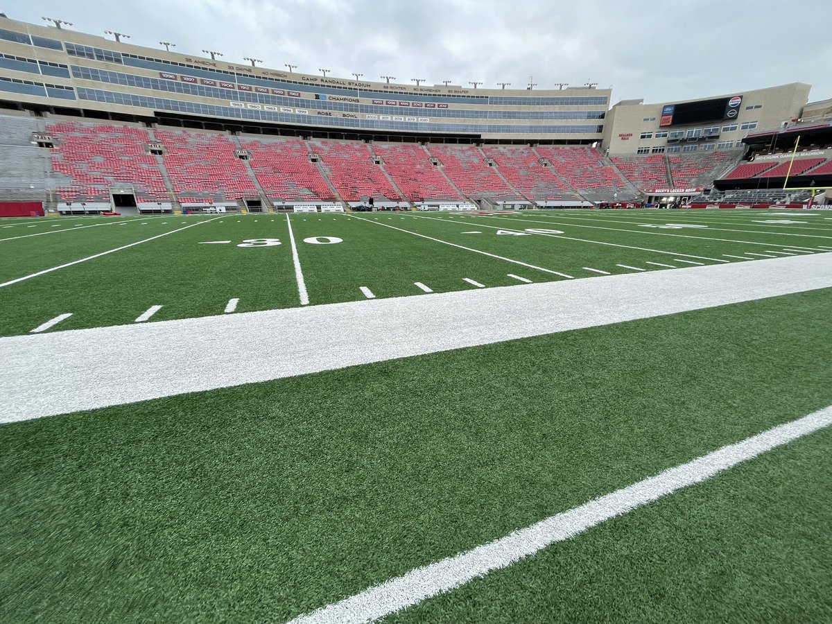 College football in Madison, WI tonight. Looking forward to Jump Around.