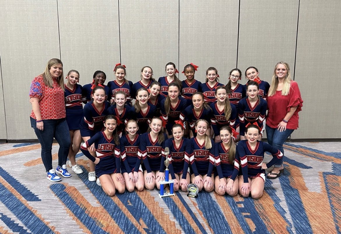 LewisburgMiddleCheer tweet media