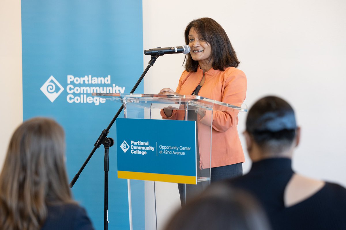 Thursday was a wonderful afternoon in Cully as we opened the <a href="/PortlandCC/">Portland Community College</a> Opportunity Center that combines workforce training with social support services. The pandemic was hard on healthcare workers, &amp; it its vital we do more to encourage &amp; support people entering those careers.