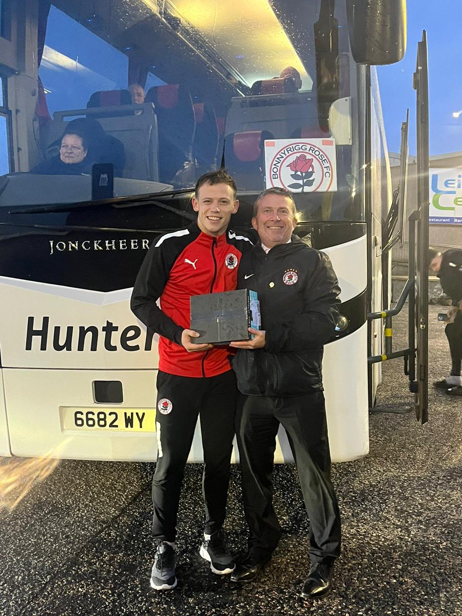 Bonnyrigg Rose (@bonnyriggrose) on Twitter photo This could just as well have went to the whole team, but given we don’t have (or didn’t take that many) rewards to hand out, your <a href="/StewartBrewing/">StewartBrewing</a> POTM for today’s <a href="/ScottishCup/">Scottish Gas Scottish Cup</a> win vs Fraserburgh is <a href="/angusmail/">Angus Mailer 🏴</a>
Well in Gus 🌹 This could just as well have went to the whole team, but given we don’t have (or didn’t take that many) rewards to hand out, your <a href="/StewartBrewing/">StewartBrewing</a> POTM for today’s <a href="/ScottishCup/">Scottish Gas Scottish Cup</a> win vs Fraserburgh is <a href="/angusmail/">Angus Mailer 🏴</a>
Well in Gus 🌹
