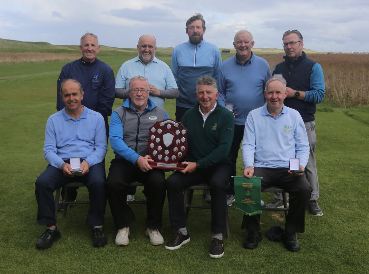 FederationKerry's tweet photo. Comeback of the  year, 12 down after 1st leg in Killarney, Castlegregory finished 2 up on the aggregate score after 2nd Leg. Congratulations Castlegregory GC on winning the Kingdom Intermediate Shield for the !st time. https://t.co/FPPMddWyp5