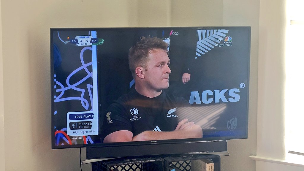 There is no way that was red card worthy! #rugby #rugbyworldcup #rugbyworldcup2023