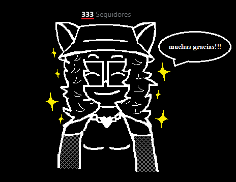 llegamos a los 333 seguidores 🥳🎉🎊
#originalcharacher #mspaint #art