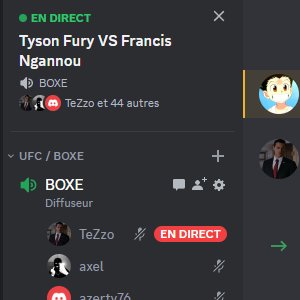 InAndOutMMA's tweet photo. Vous êtes déjà plus de 45 à regarder notre diffusion du combat entre Tyson Fury et Francis Ngannou !   

Le combat va débuter dans une poignées de minutes !   

Pour nous rejoindre RT + Follow et on vous envoie le lien en DM

#furyngannou https://t.co/u0iNIuDDVy