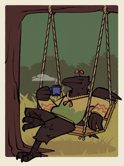 「rope sitting」 illustration images(Latest)