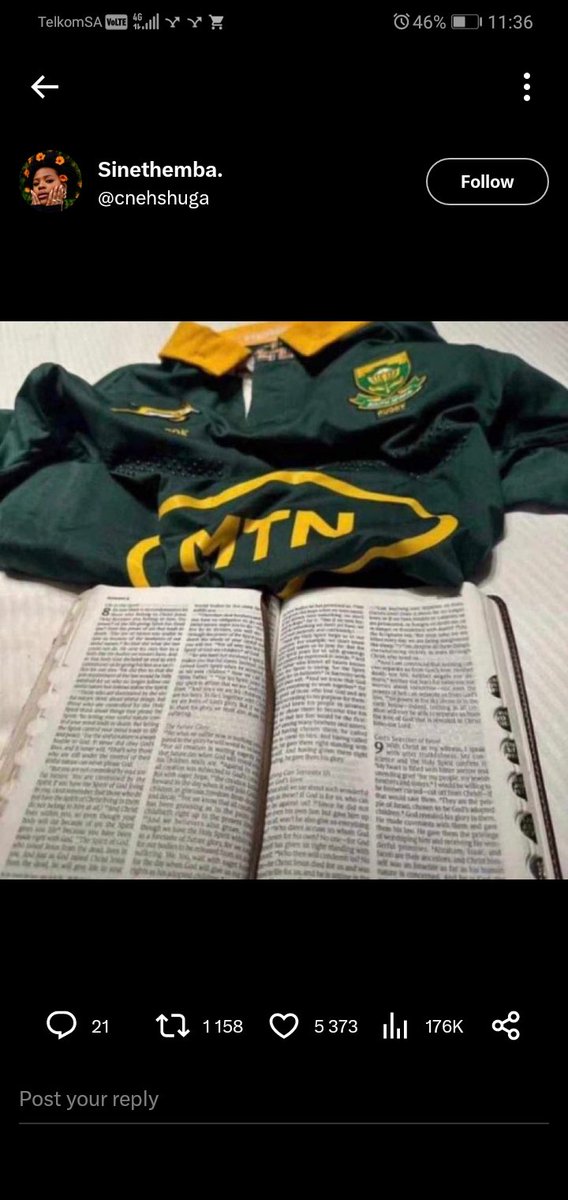 LswMsibi88's tweet photo. So Far the Holiday is promising 🇿🇦#RWCFinal #RSAVSNZL https://t.co/x0ckViHMIh