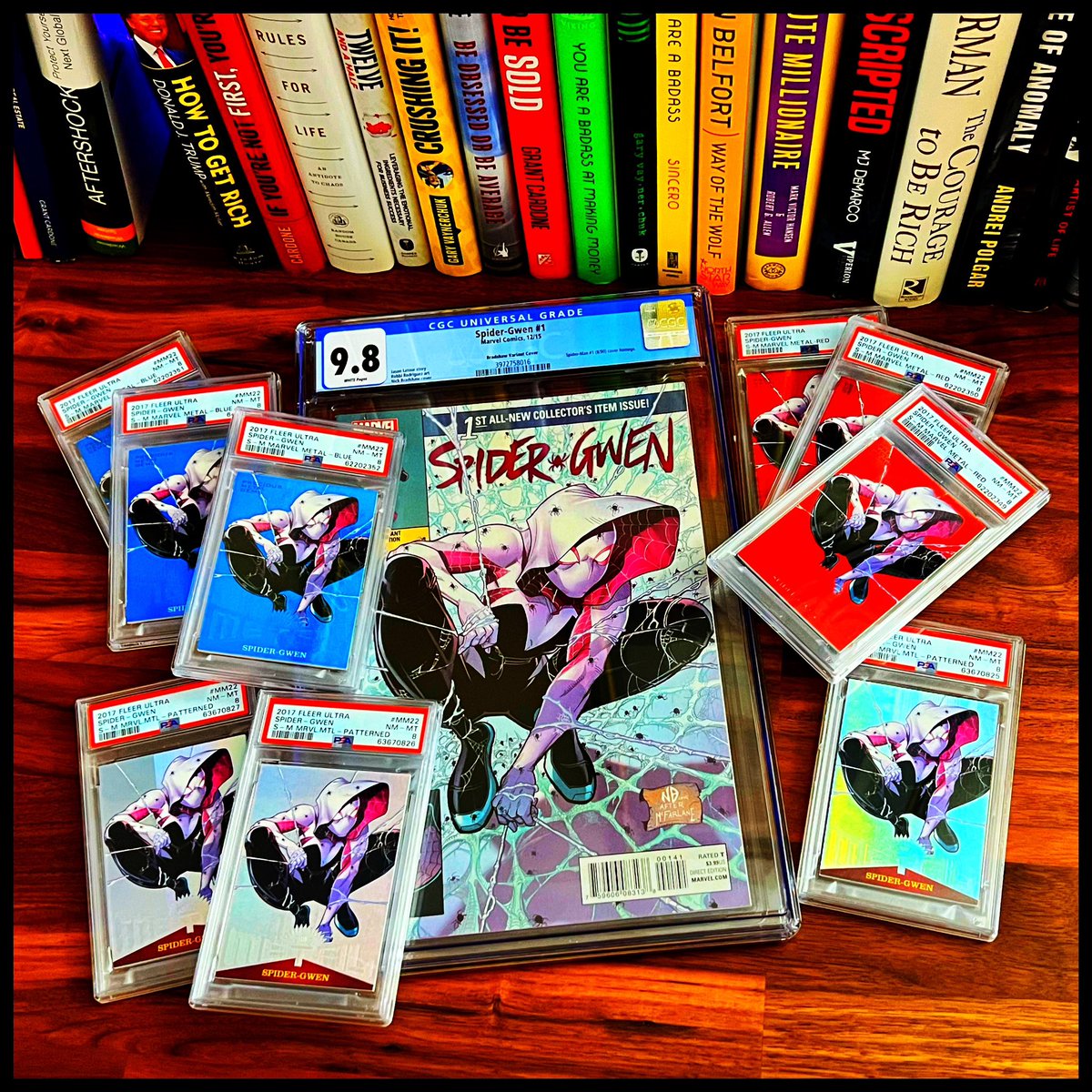StackinGemz's tweet photo. ✅ Spider-Gwen #1 Marvel 2015 CGC 9.8 Bradshaw Variant Homage Cover. 🔰
#stackingemz #marvelcards #marvel #marveluniverse #SportsCards #cardcollection #thehobby #whodoyoucollect #tradingcards #PSA #psagrading #SpiderGwen #ghostspider #pmgs https://t.co/GKGGGPHkYT