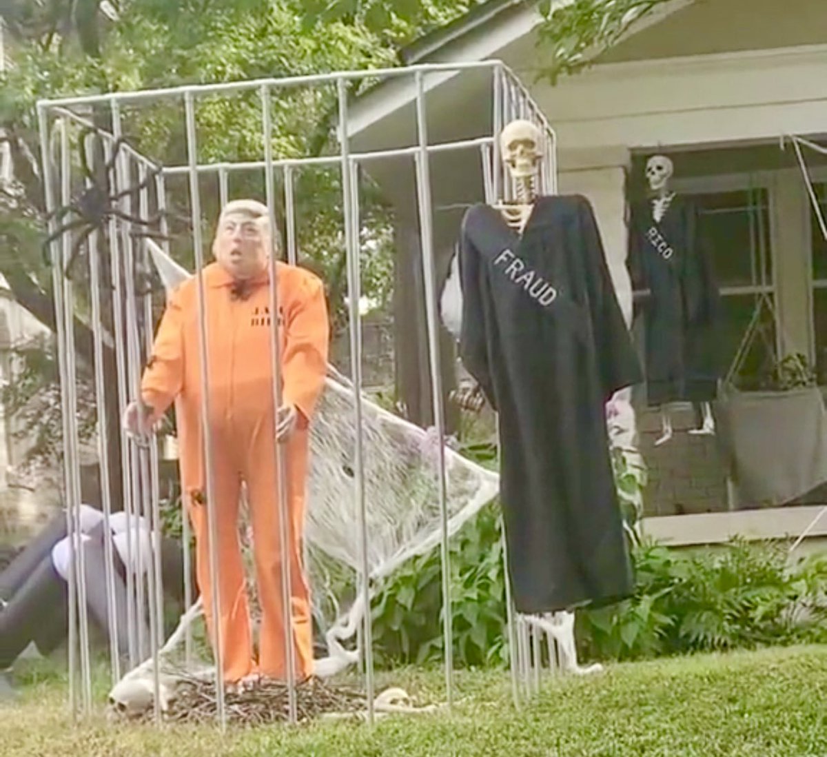 Happy Halloween- Trump’s in jail.