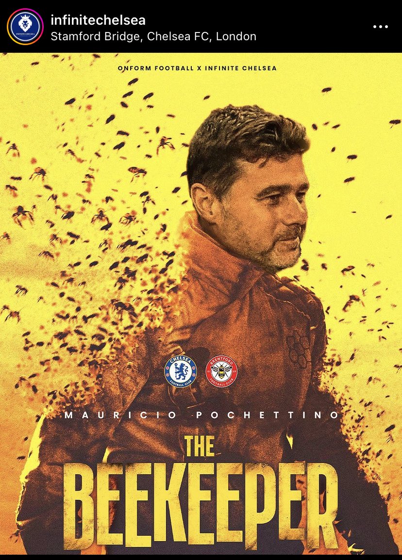 In hindsight this looks more like the Thanos snap disintegrating Poch