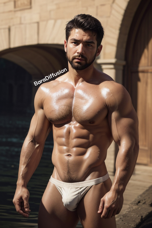 BaraDiffusion's tweet photo. #AIart #AIArtwork #Hunk #Bara #Muscle https://t.co/BS8sDBpuWS