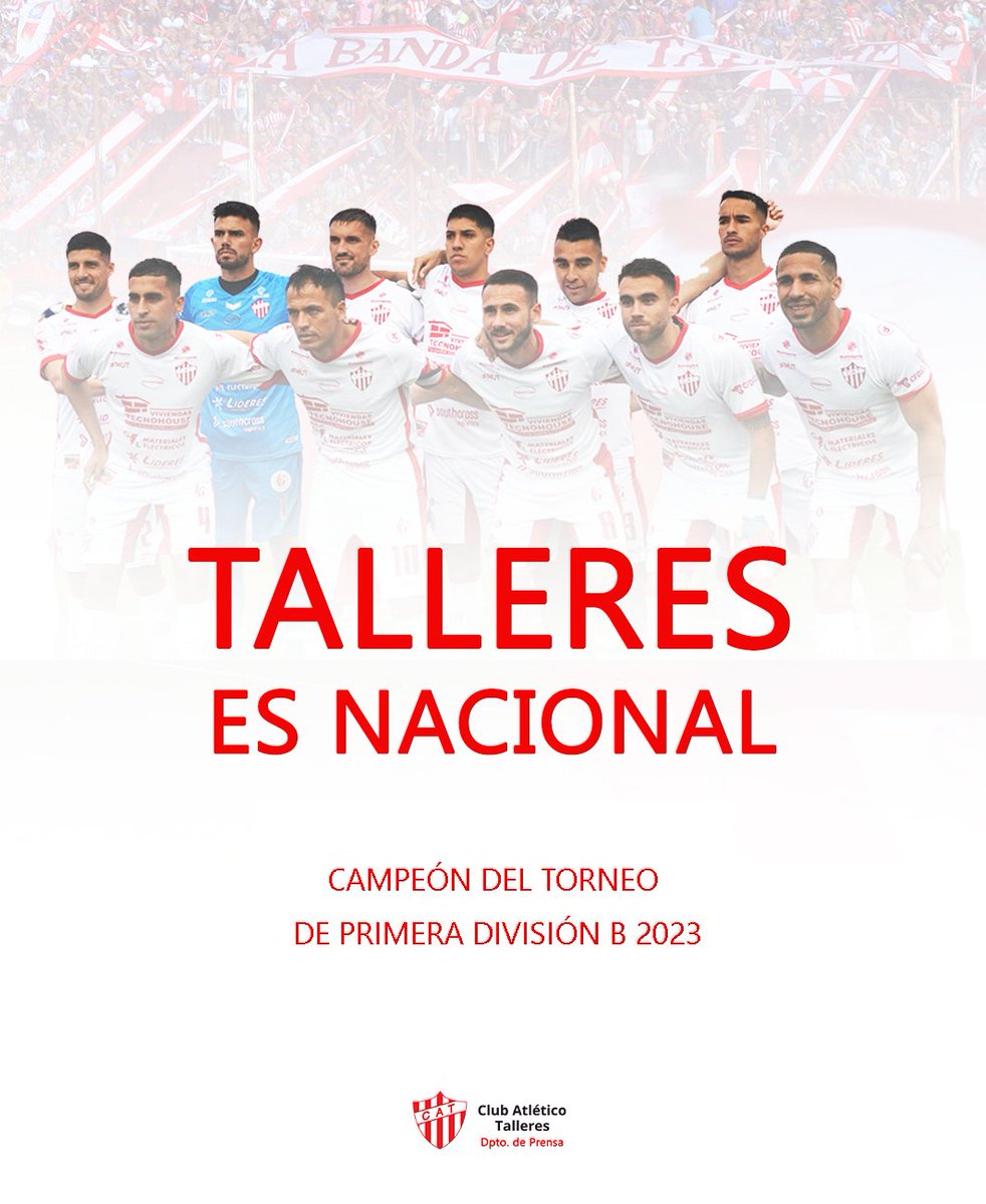 PrimeraB Talleres de Remedios de Escalada venció 1-0 a San Miguel y logró  el ascenso a la #PrimeraNacional. ¡Felicitaciones! 👏👏