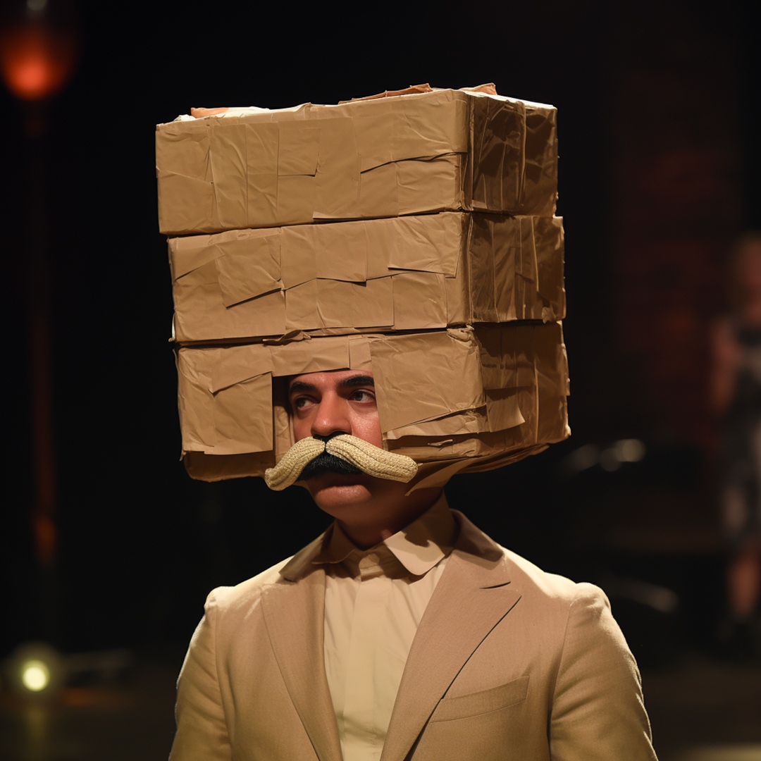 BlockheadSpirit's tweet photo. Pinky swear - dress up like Mr. Block Head, we'll give you a prize. Plus, this costume's dope. 

#Halloween #Costume #LastMinuteCostume #DressUp #BlockHead #MrBlockHead https://t.co/SUn7CEKD0H