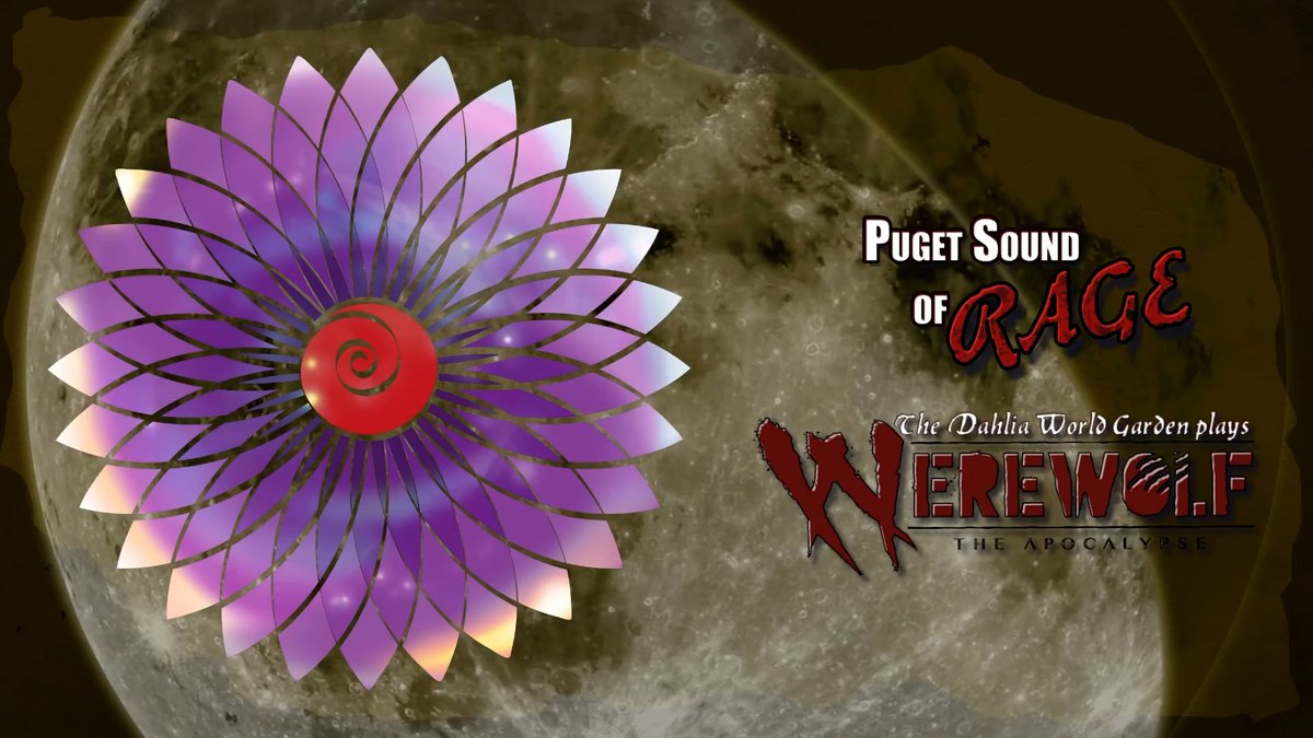 It is #selfpromosaturday &amp; I got something to share!

The DWG's first episode of Puget Sound of Rage (our #werewolftheapocalypse #actualplay chronicle) will be available on Monday, October 30th!  Unleash your Rage &amp; howl at the moon with us!

youtu.be/mvqgDZIG8AA