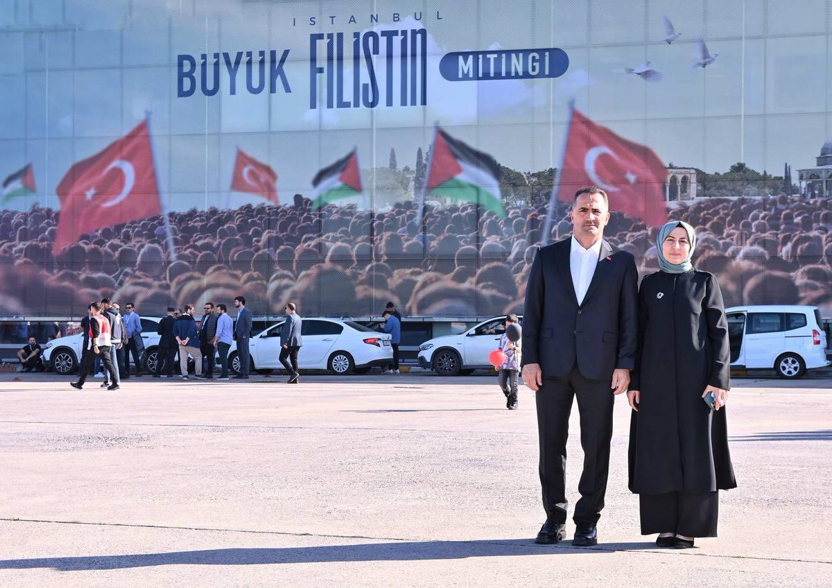 Filistin için İstanbul’dan sesimizi yükselttik. 

Mazlumun yanında, zalimin karşısındayız.