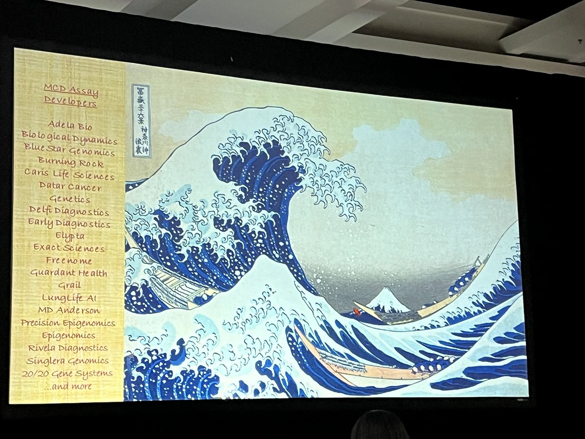 subatomicdoc's tweet photo. Dr. Lori Minasian - a tsunami of multi cancer detection assays are coming or are on the market 

Sensitivities of detection are variable. “Positive is signal” not diagnostic #ASCOQLTY23 https://t.co/VChltlWHJX