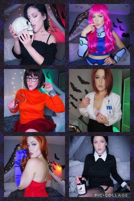 I guess you could say I&rsquo;m kinda into Halloween 😏😂🎃👻 new post out tonight at 8pm on OF &amp; Fansly! https://t