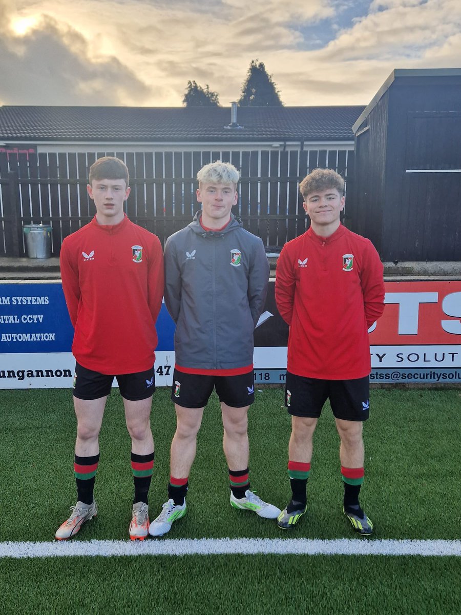 🟢🔴⚫️ NI U15 Call-ups 🟢🔴⚫️ 

Congratulations to Adam Dolan,  Charlie Campbell and Joel kerr on being selected for the Northern Ireland squad for the UEFA u15 development tournament.

 All three players currently play for Glentoran U16 NIfL Team.