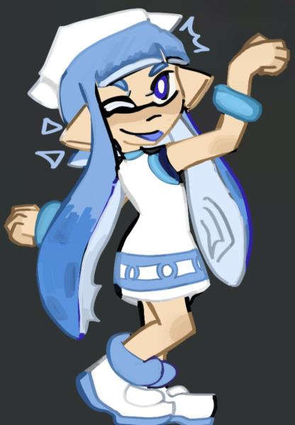 kkensaa_'s tweet photo. Is this inkling girl squid girl you guys
.
#squidgirl #splatoon #splatart https://t.co/J4PBnSXNvN