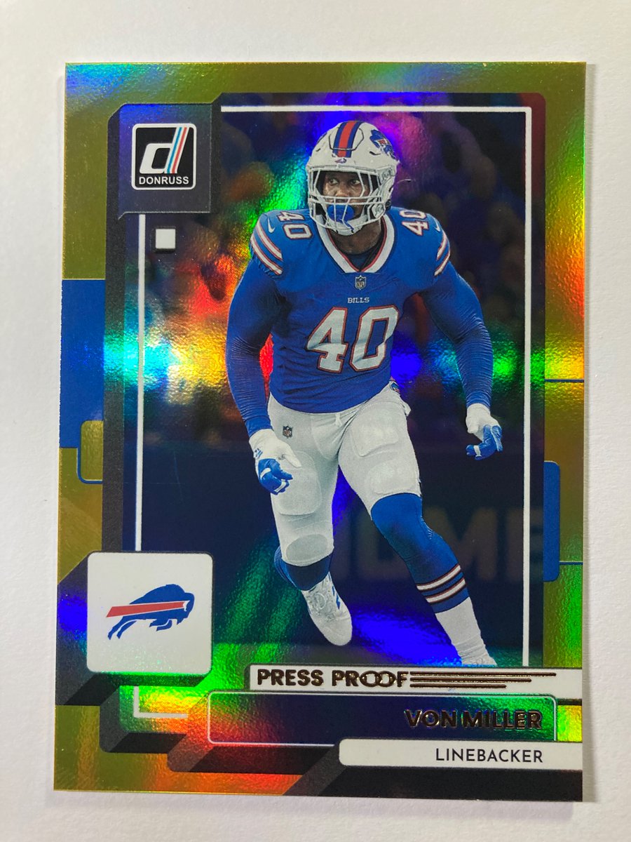 🎁Appreciation Day Giveaway🎁

Winner Announced Tuesday

#BillsMafia

🔥Jordan Poyer Gold Press Proof Holo
🔥Von Miller Gold Press Proof Holo

To enter
1. Follow
2. Retweet
3. Like