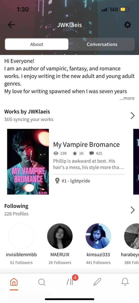JKlaeis's tweet photo. Proud of my book hitting #1 in a category on @wattpad today! If you love #vampires and are a fan of the #twilightsaga you just might like this! https://t.co/kNJX0OR5RI