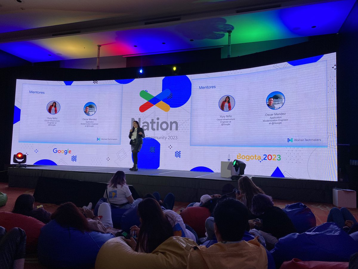 Marian Villa 🇨🇴 (@marianvilla) on Twitter photo Felicitaciones 🎉🎊🎈 chicas, qué increíble 🙌 <a href="/WomenTechmakers/">Women Techmakers</a> Cloud for All! ⛅️ GCP, presentado por <a href="/mayrascript/">Mayra A. Rodriguez M</a> 👏 <a href="/yurynino/">Yury Niño Roa</a> <a href="/adriifermo/">Adriana Fernanda</a> <a href="/DiosaTorres/">Diosa Alejandra Torres</a> 👏👏👏 Felicitaciones 🎉🎊🎈 chicas, qué increíble 🙌 <a href="/WomenTechmakers/">Women Techmakers</a> Cloud for All! ⛅️ GCP, presentado por <a href="/mayrascript/">Mayra A. Rodriguez M</a> 👏 <a href="/yurynino/">Yury Niño Roa</a> <a href="/adriifermo/">Adriana Fernanda</a> <a href="/DiosaTorres/">Diosa Alejandra Torres</a> 👏👏👏