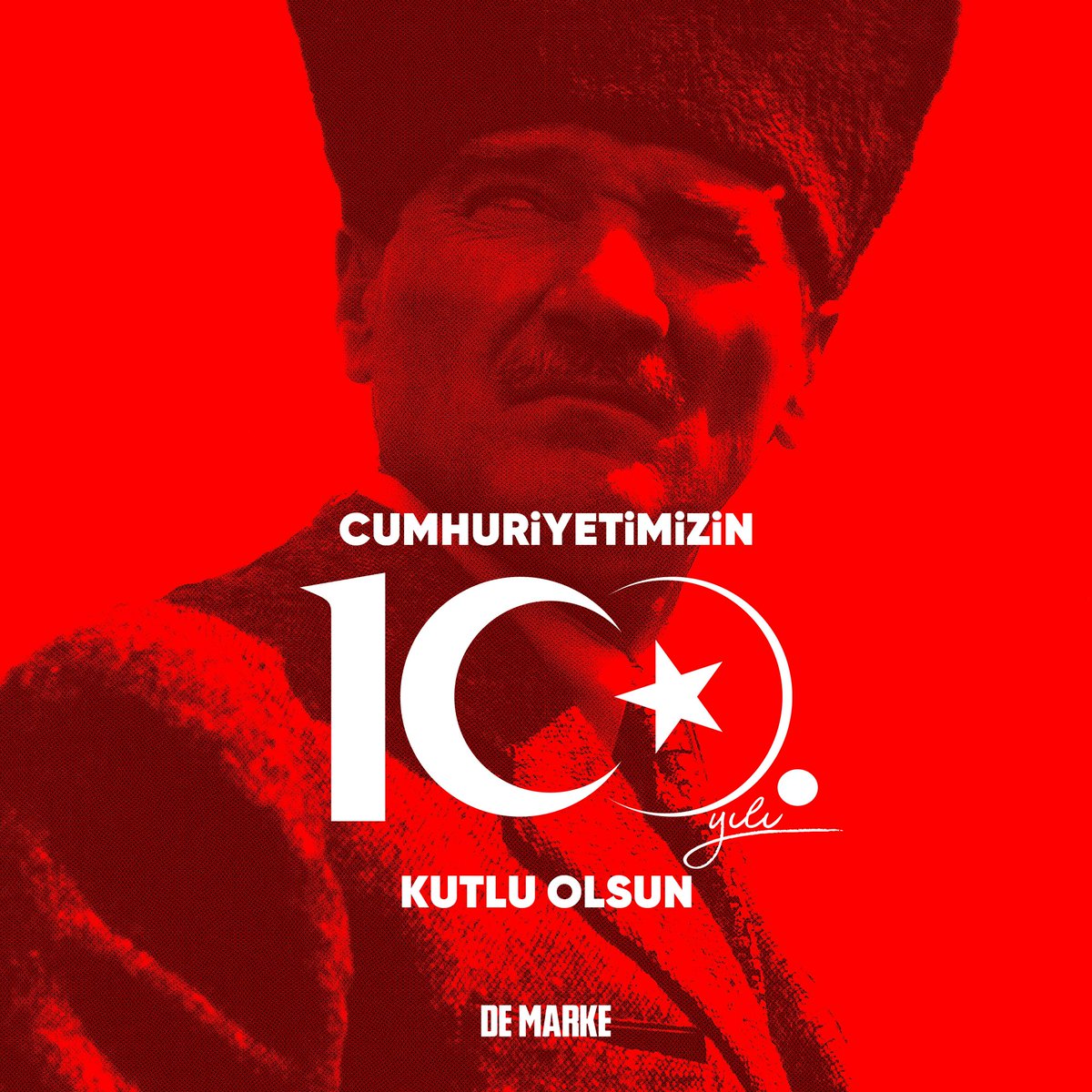 Ey Büyük Atatürk!

Cumhuriyetimizin 100. yılında da açtığın yolda, gösterdiğin hedefe durmadan yürüyeceğimize ant içiyoruz. 

Türkiye Cumhuriyeti'nin 100. yılı kutlu olsun. Yaşasın Cumhuriyet!