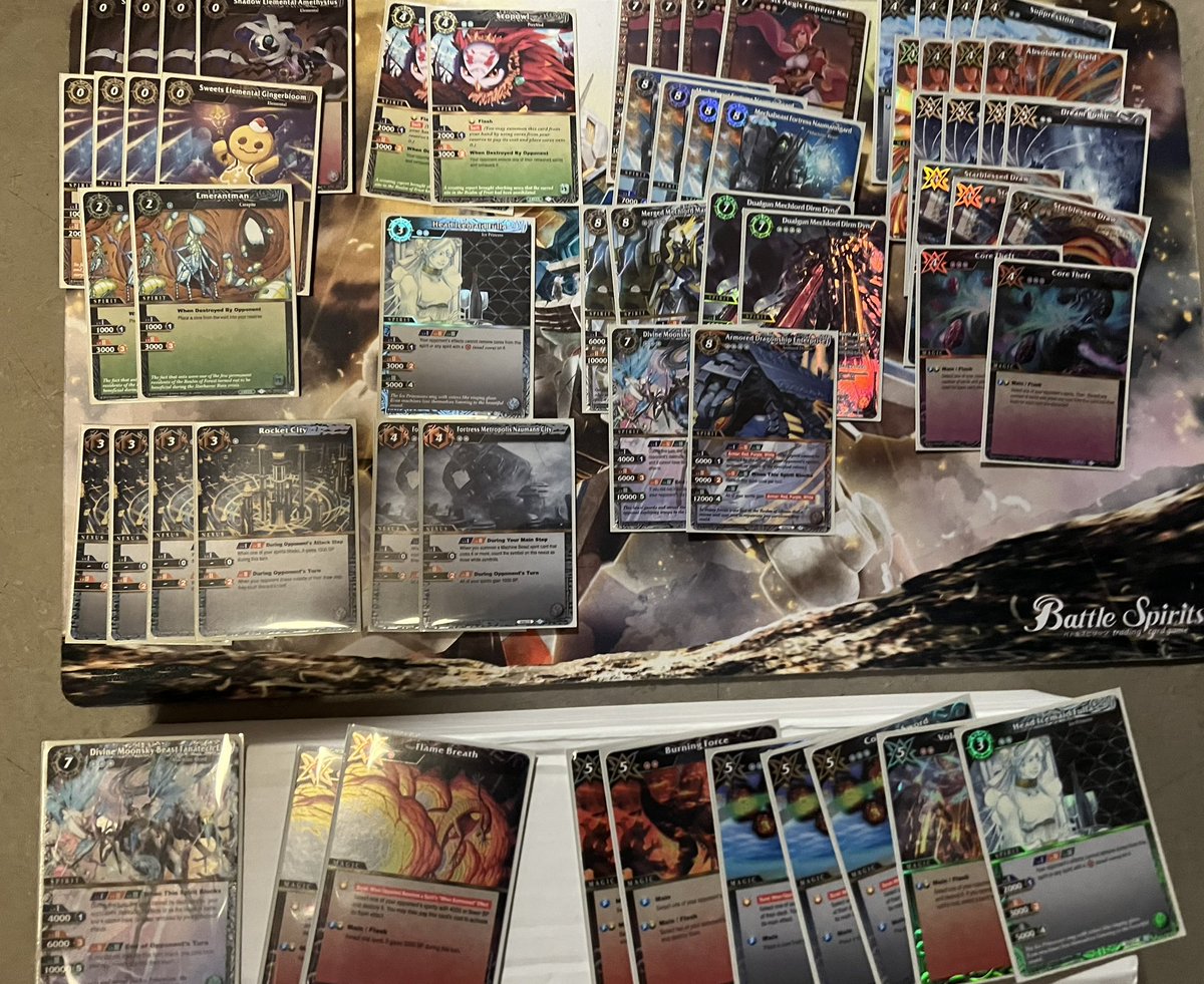 KozmicPlays's tweet photo. ✨#BattleSpiritsSaga top 32 Pro Tour! ✨

Obligatory post event list of what I played. Kei was a LOT of fun and this list isn’t for the weak of heart, but would absolutely run it again. Huge shout out to Anthony/Dango for giving me the list last minute to pivot to https://t.co/6xlPbJv23B