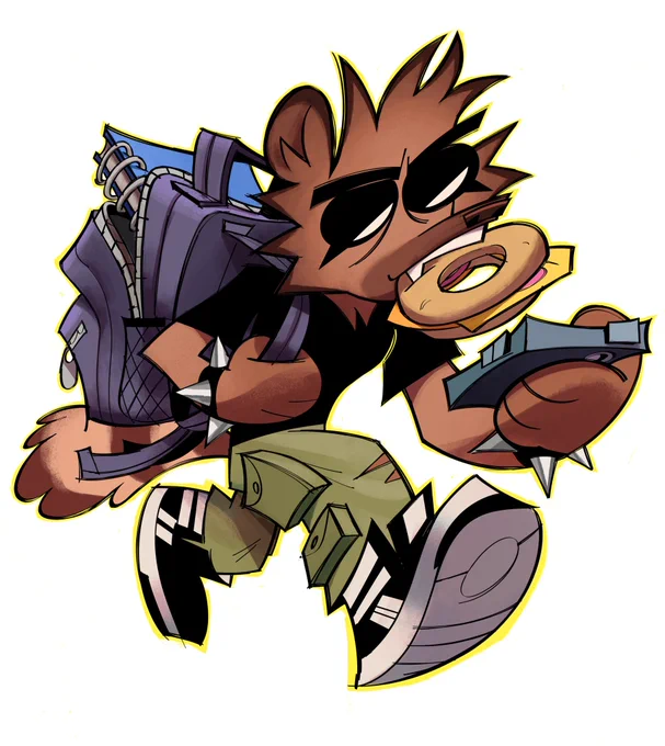 Hey I'm at lightbox today!!!! I'm wearing this exact fit so if you see me feel free to say hi I'm not as evil as I look :))))  Art by 
