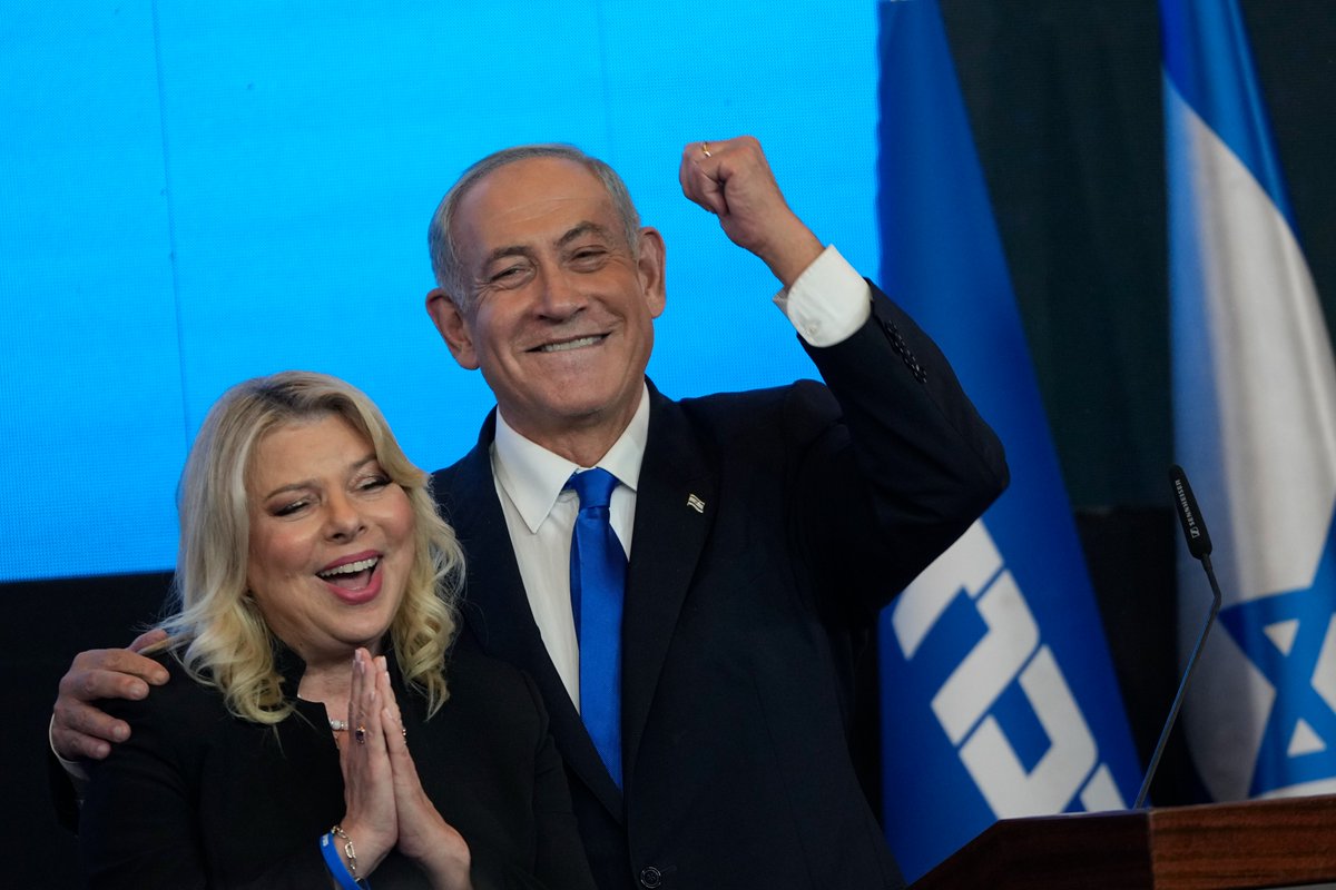 Bombing babies is REALLY profitable - Netanyahu and his wife have account in #Zurich holding 
50$ Billion of #IsraeliAid provided by the #USA