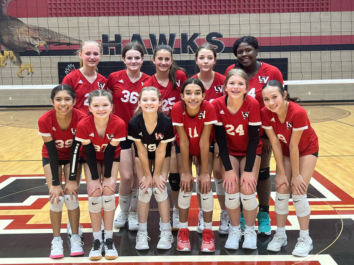 7th grade B team came up short in the championship, losing a hard fought three set game to Rockwall Williams.