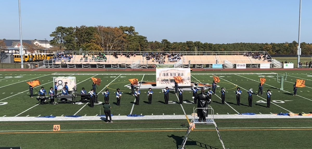 Congratulations to the Marching Hawks who came in 10th in State Championships with a score of 84.55  They had their best performance of the season and had so much fun with our Western-themed show this year.