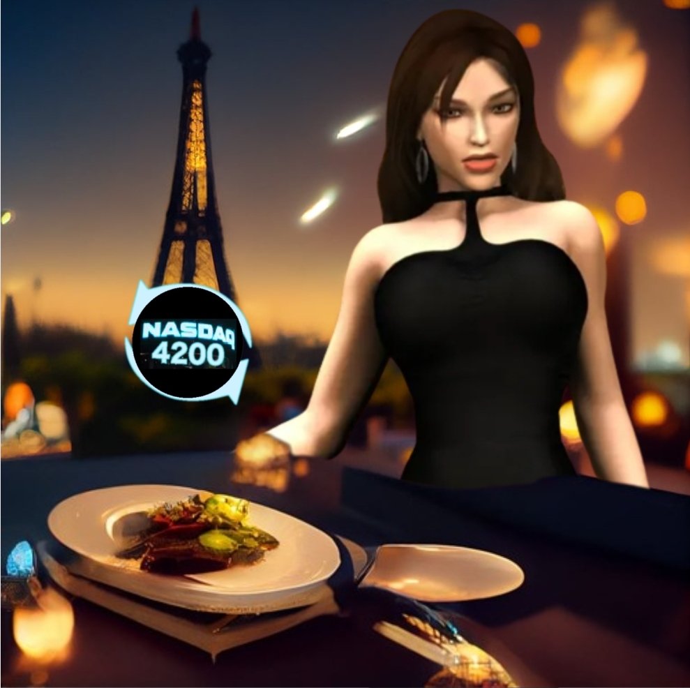Fancy a weekend dinner date with Lara?

Coffee, tea or Lara's $NASDAQ?