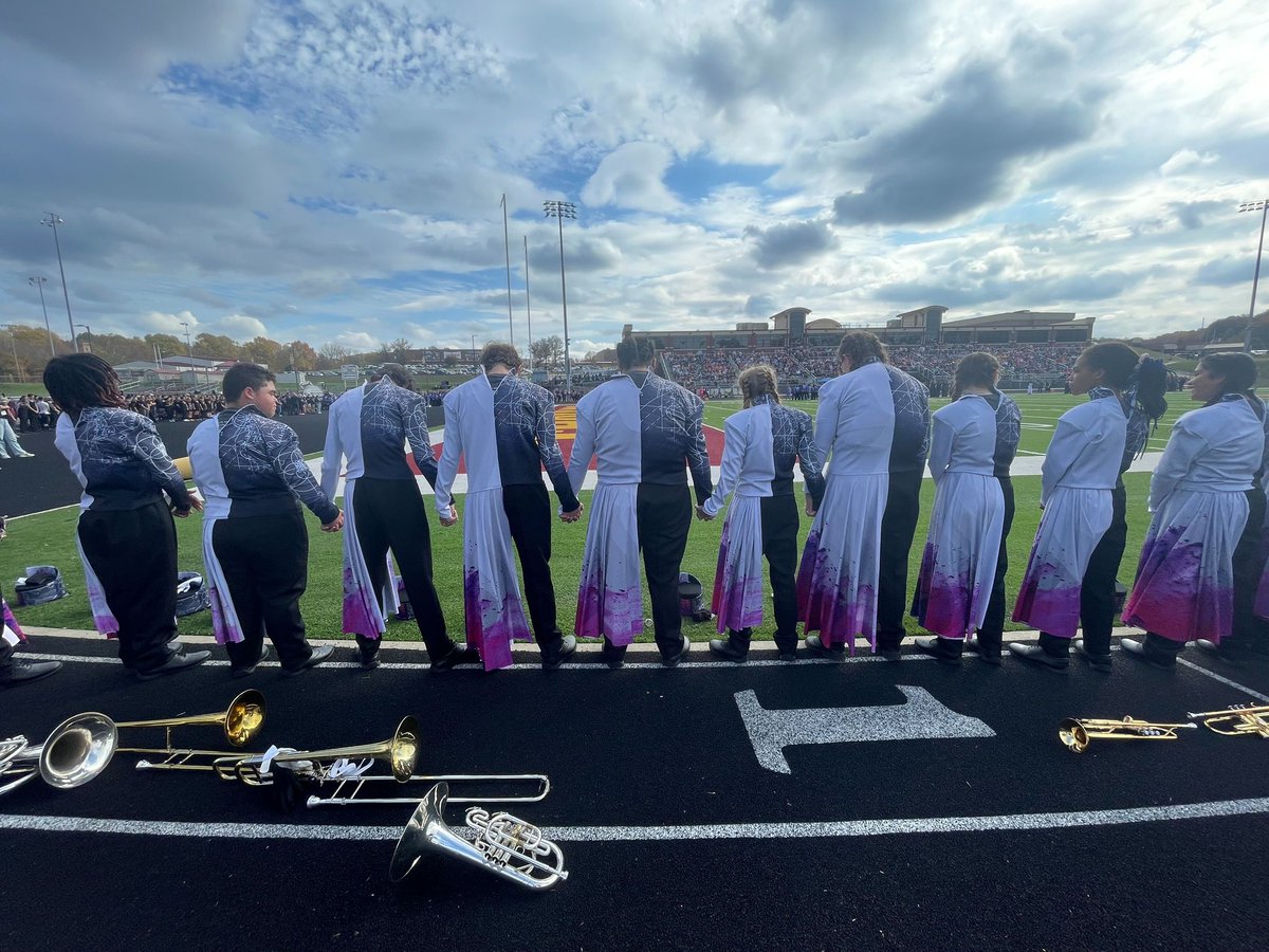WoodfordKYBand's tweet photo. Woodford delivered an absolutely electrifying performance of “Mad Science” at AAAA State Semifinals this afternoon at. We placed 9th, falling a heartbreaking .6 away from earning a spot in finals.  

Unbelievably proud of their effort today—#goldstandard in every way. https://t.co/HcQmXaYpOp