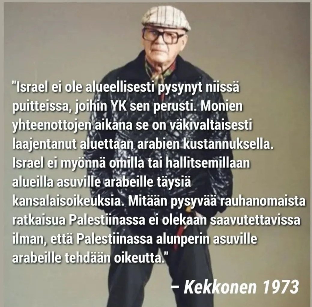 Persuthan lynkkaisi Kekkosen antisemitistinä, kommunistina ja ties minä tänä päivänä.