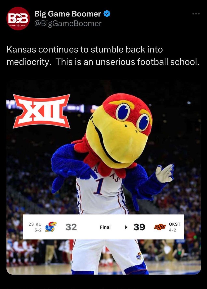 BarstoolKU's tweet photo. https://t.co/VaXQVWhAqE
