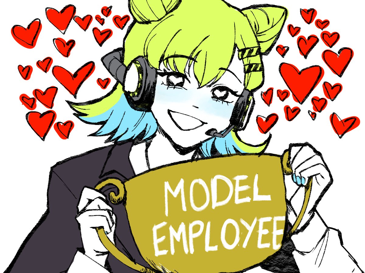 Thank you for choosing  Model Employee as 1st place overall in #SpooktoberVNJam !!!

To our fans, players, friends and family:
You all deserve a raise! 🫰🤑