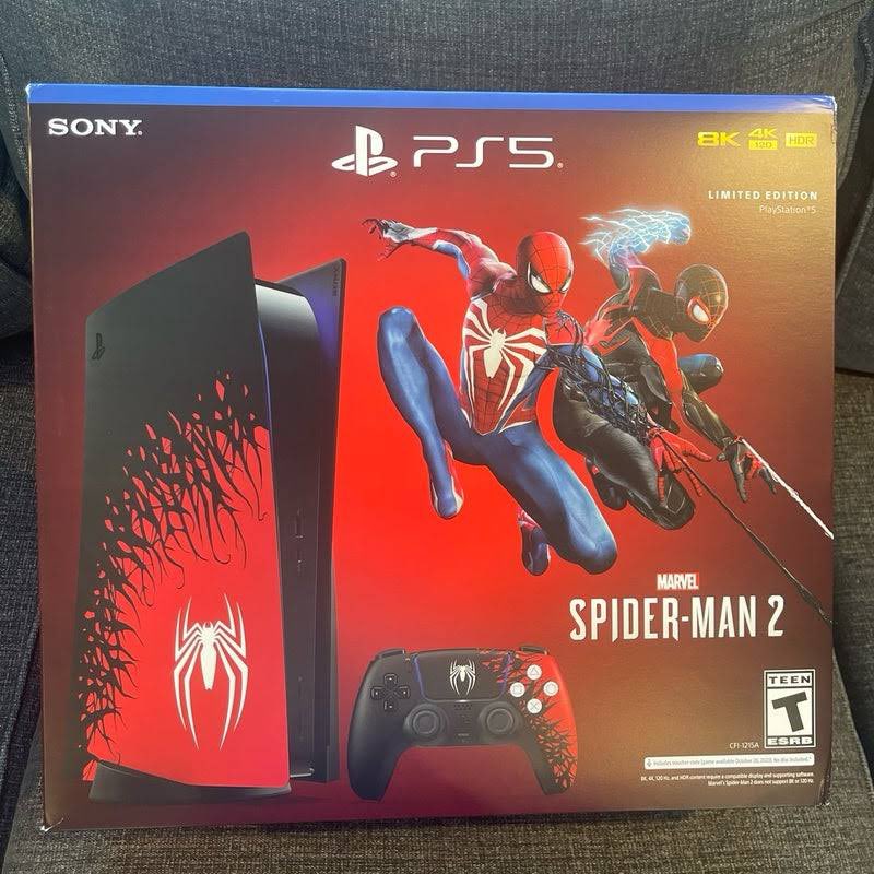 I am giving away a Spider-Man 2 PlayStation 5 bundle to a lucky winner! Follow Me +♻️+ Comment Ends in 8 hours!