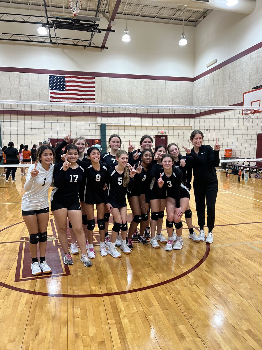 DISTRICT CHAMPS!!! It was a privilege to coach these girls this season 💛🏐🥇🖤
