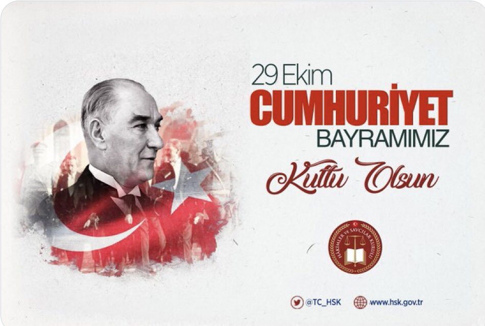 HSKKurumsal's tweet photo. Cumhuriyetimizin ilanının 100.yıl dönümünde,başta Gazi Mustafa Kemal Atatürk ve silah arkadaşları olmak üzere tüm şehit ve gazilerimizi saygı,özlem ve minnetle anıyoruz. https://t.co/w80dRqvCeg