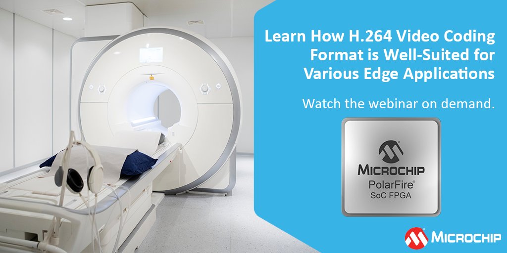 MicrochipTech's tweet image. The H.264 video format is a mature and widely adopted video coding format that is well-suited for various edge applications. Learn about the advanced video coding format of the H.264 camera on demand: mchp.us/3LSqRfb. #H264 #VideoCoding #PolarFireSoC