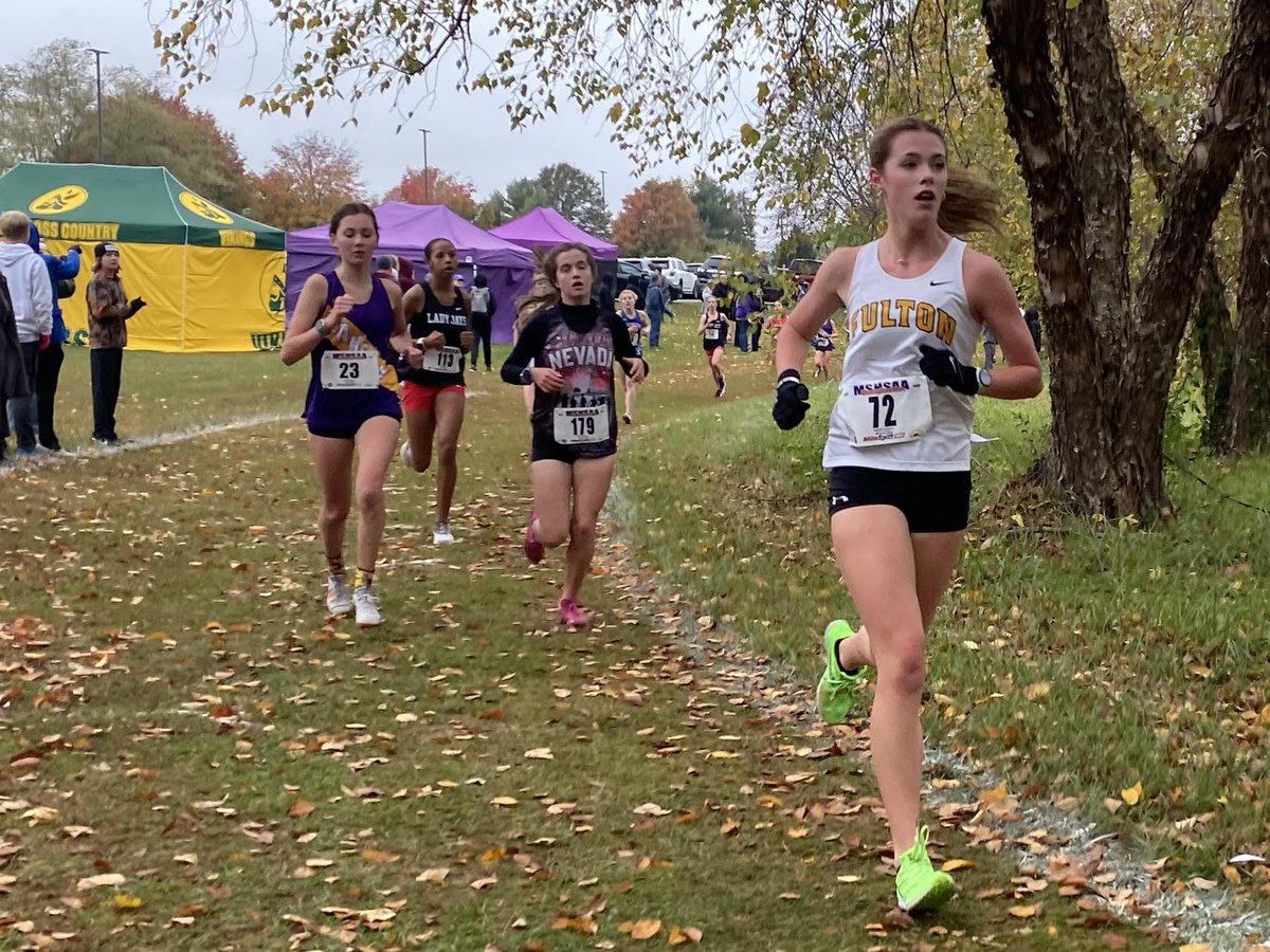 CoachGYates's tweet image. Congratulations to Emery Mayfield 1st (18.12.40), Mackenzie McDaniel 24th (20:55.72), and Ava Santhuff 29th (21:12.38) for earning All-District recognition at the Class 4, District 2 Championship!  Great job ladies! #fultonhornetsxc #fultonproud @FPSActivities