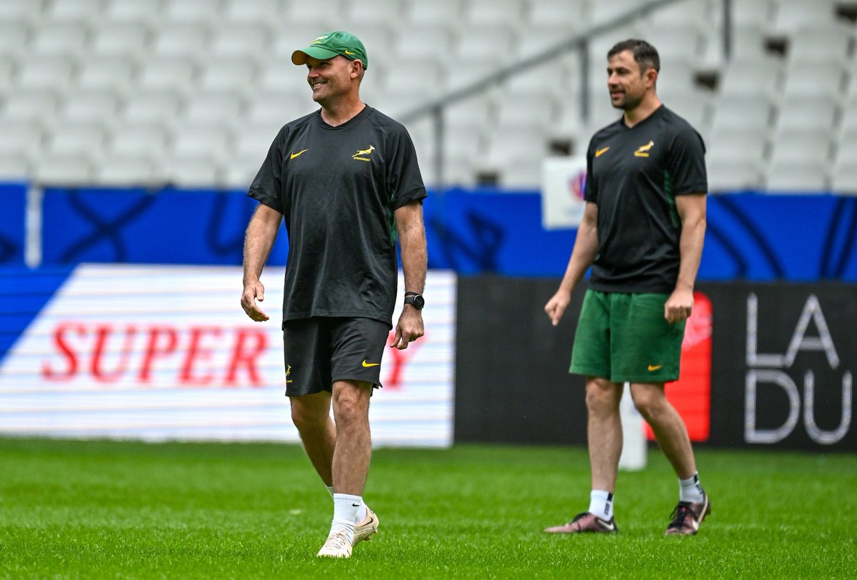 𝗪𝗼𝗿𝗹𝗱 𝗖𝘂𝗽 𝘄𝗶𝗻𝗻𝗲𝗿 🏆

Congrats to Jacques Nienaber who will join us as a World Cup winning coach. 👏

A special mention for @seapointrfc man, Felix Jones who has now claimed back to back World Cup titles as a coach. 🔥

#FromTheGroundUp