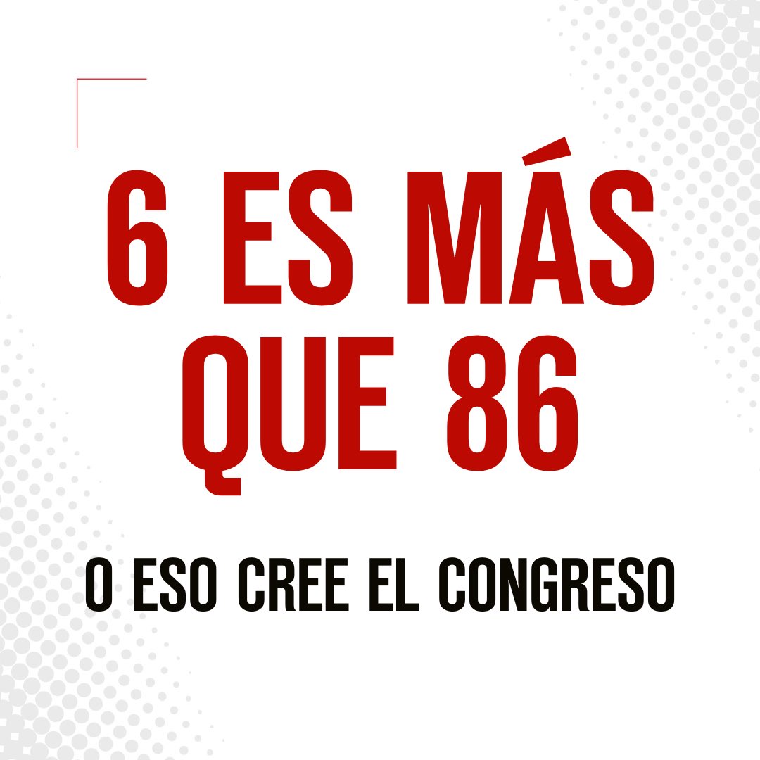 🚨 No leíste mal - así opina la mayoría congresal. Abajo te explicamos por qué 👇🏽 #JNJ