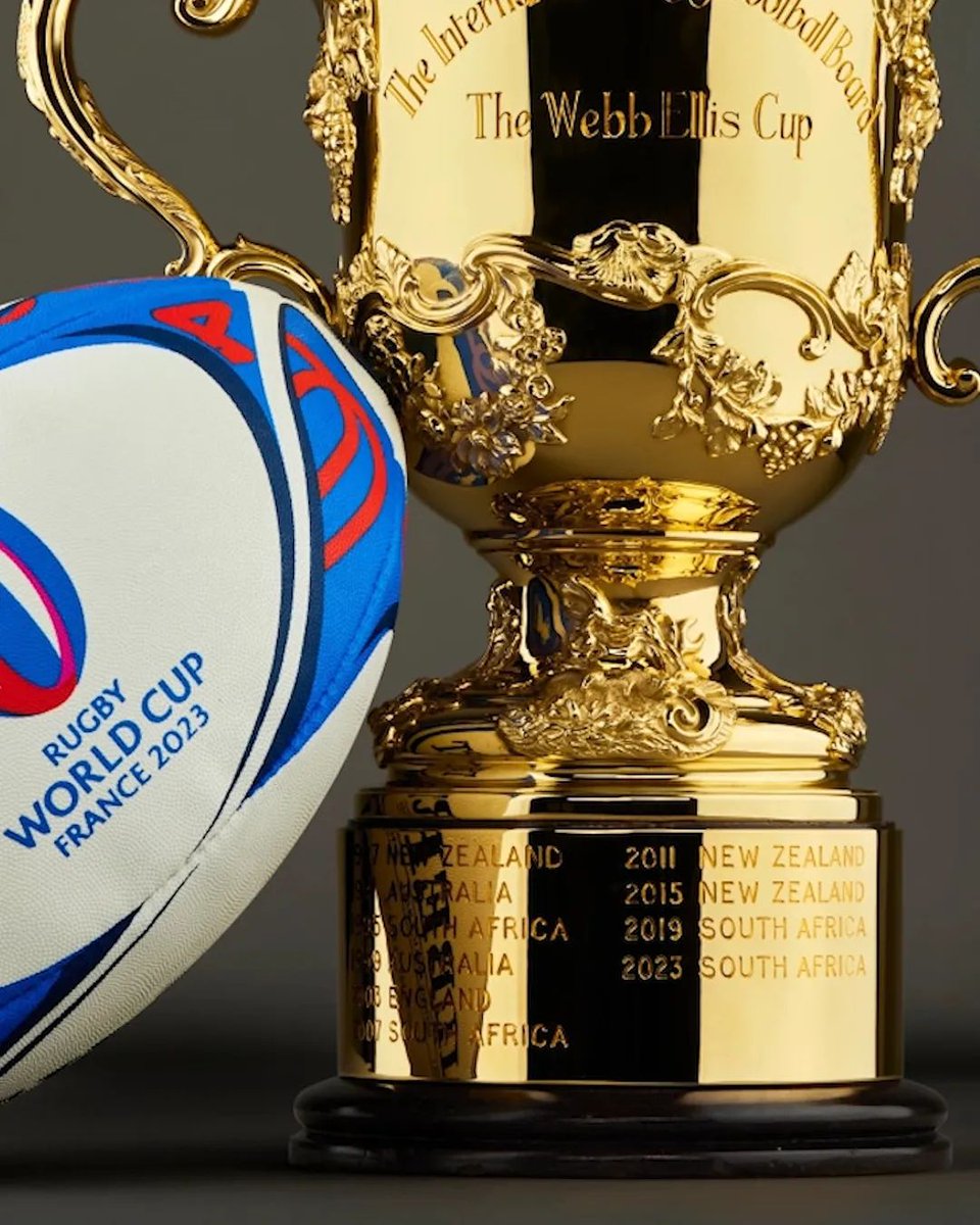 SARugbymag's tweet photo. 🇿🇦 🏆🏆🏆🏆

#RWC2023   | #RWCFinal https://t.co/zakD8PFbFM