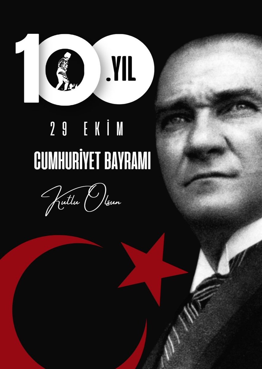 🇹🇷💯❤️#CUMHURIYETİMİZ100Yaşında
#Atatürkünİzinde100YIL