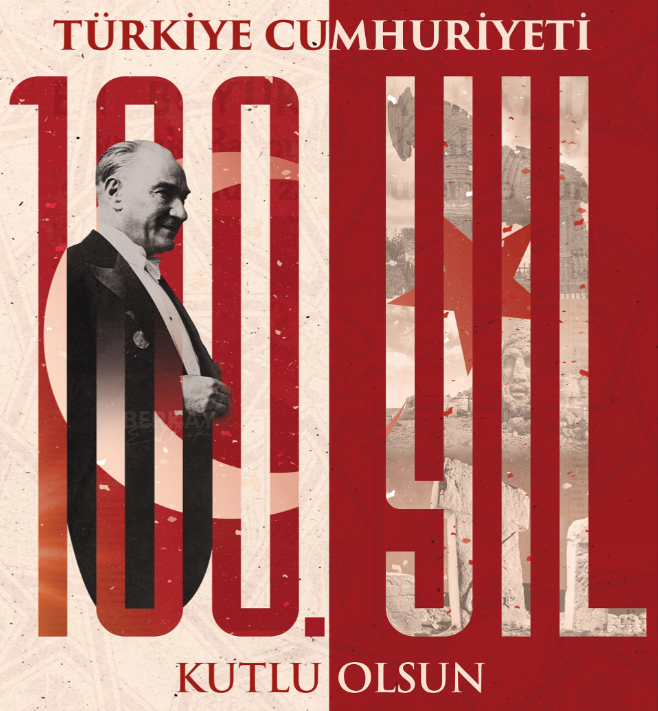 Cumhuriyetimizin 100. yılı kutlu olsun 🇹🇷