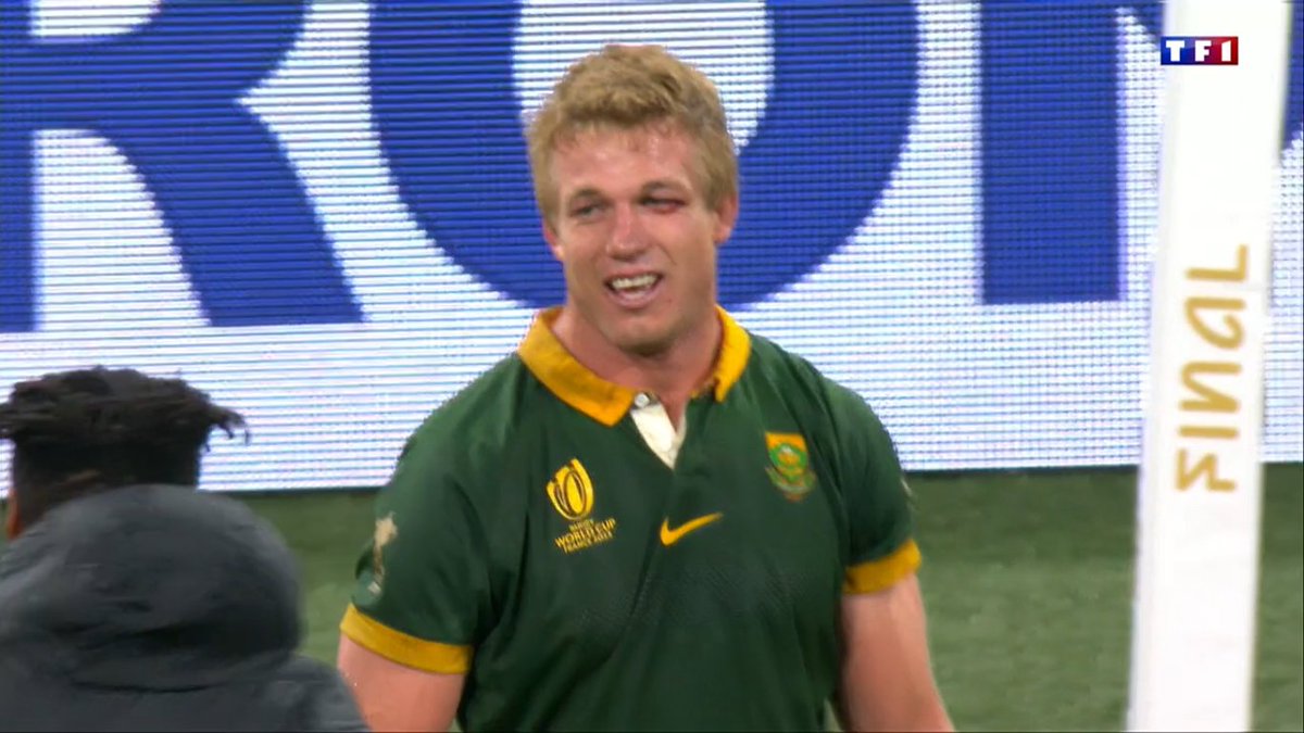 28 tackles. The Terminator in rugby form.

A remarkable performance from Pieter Steph du Toit very deserving of the man of the match award.

#NZLvRSA #RWC2023