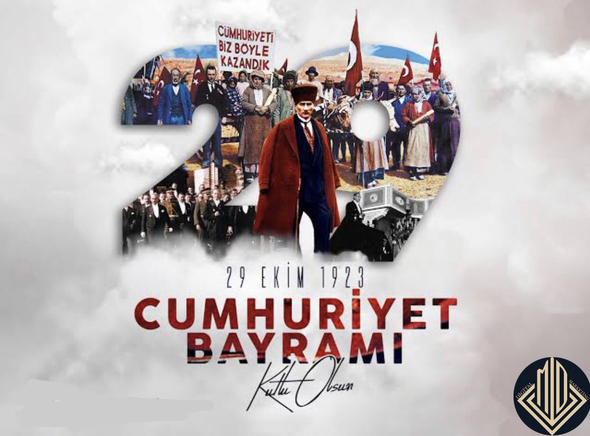 CUMHURİYET 100 yaşında ! Mustafa Kemal Atatürk’ün emanetine sonsuza dek sahip çıkacağız. #29Ekim Cumhuriyet Bayramımız Kutlu Olsun 🇹🇷